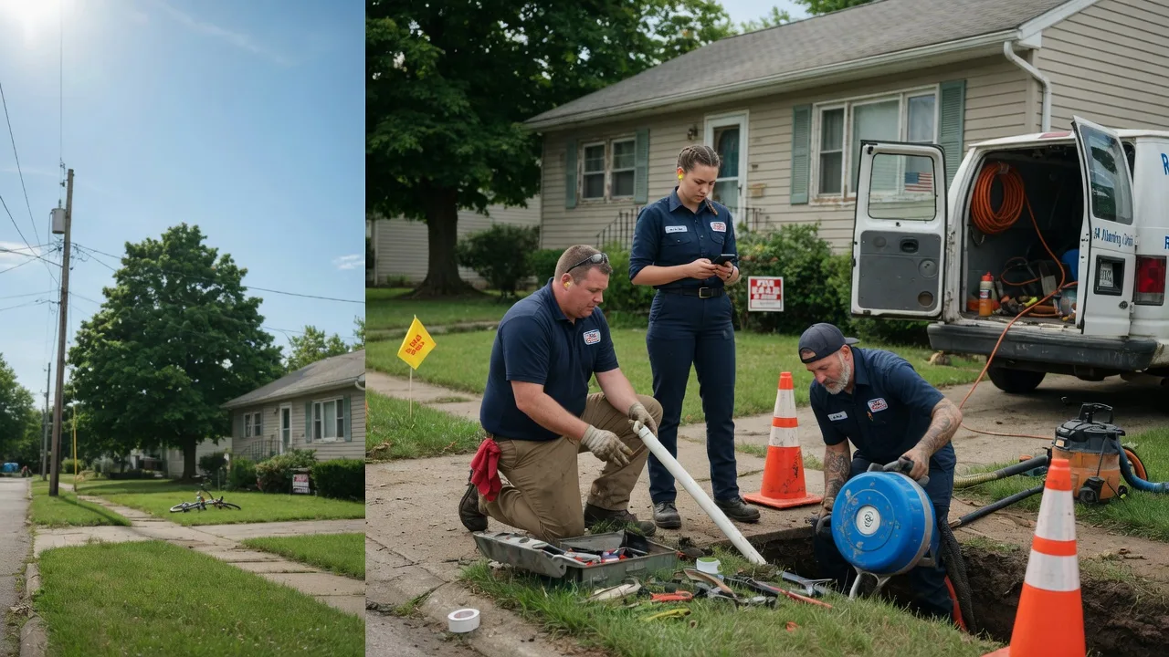 Sewer Line Repair in Woodland, IL near me